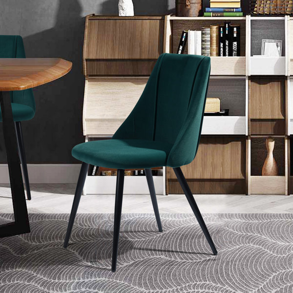 Hykkon Tyrell Velvet Side Chair & Reviews Wayfair.co.uk